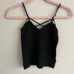 LF Knit Top with Cross Detailing